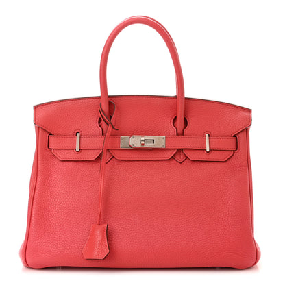 Hermes Togo BIRKIN 30 Bougainvillea 1 of 11