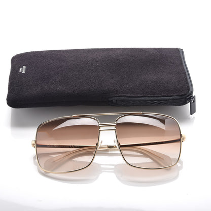 Celine Metal Sunglasses CL 41808/S Gold 7 of 7