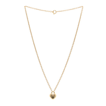Tiffany 18K Yellow Gold Return to Tiffany Full Heart Pendant Necklace 3 of 5
