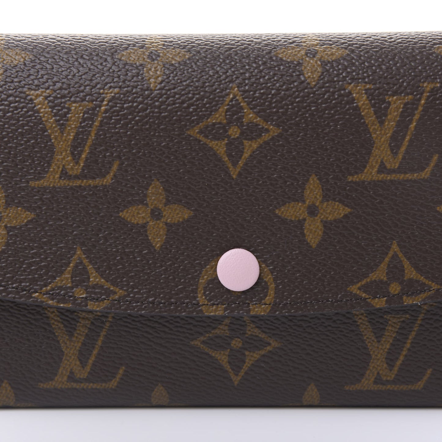 Monogram Emilie Wallet Rose Ballerine