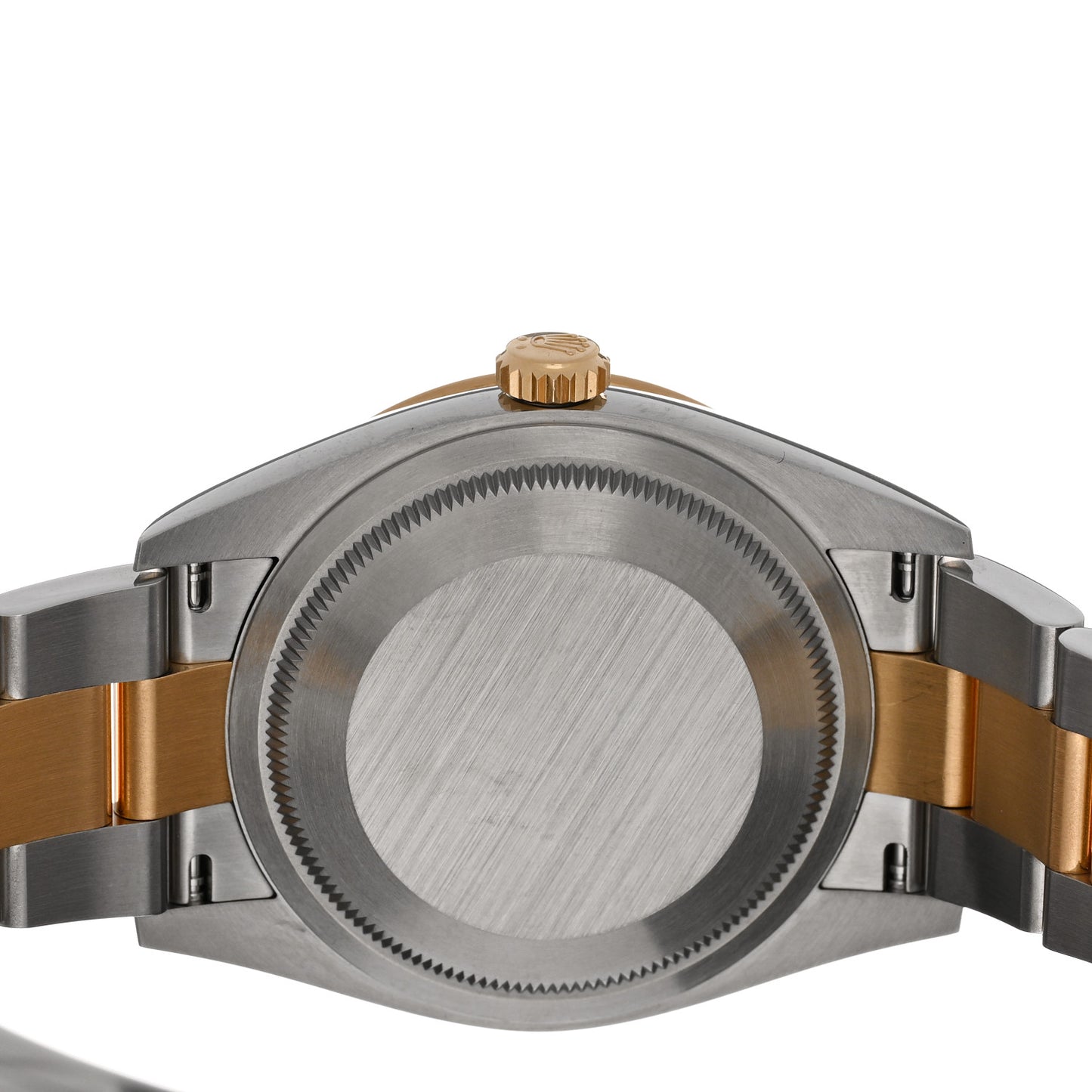 Stainless Steel 18K Yellow Gold 36mm Oyster Perpetual Explorer Watch Black 124273
