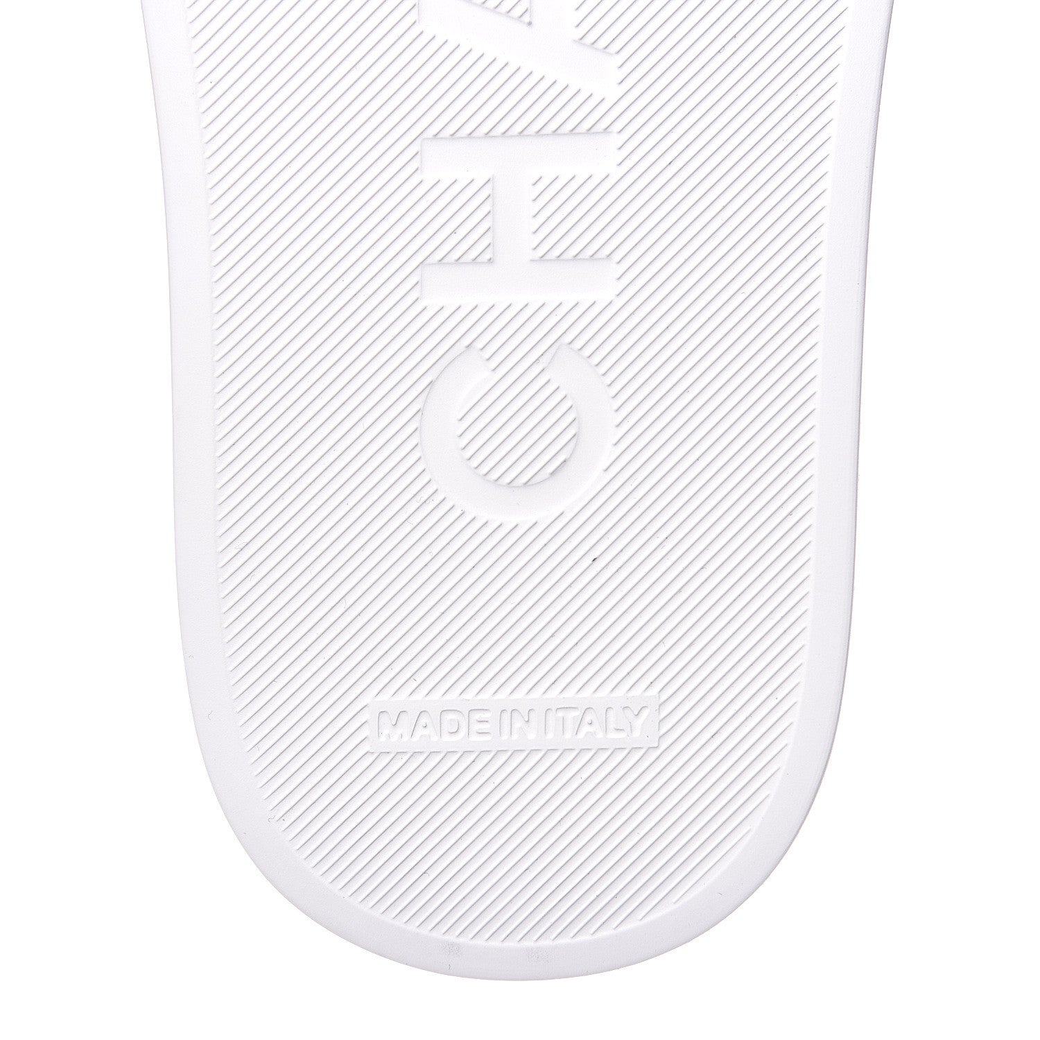 Chanel Rubber CC Flat Slide Sandals 35 White 9 of 10