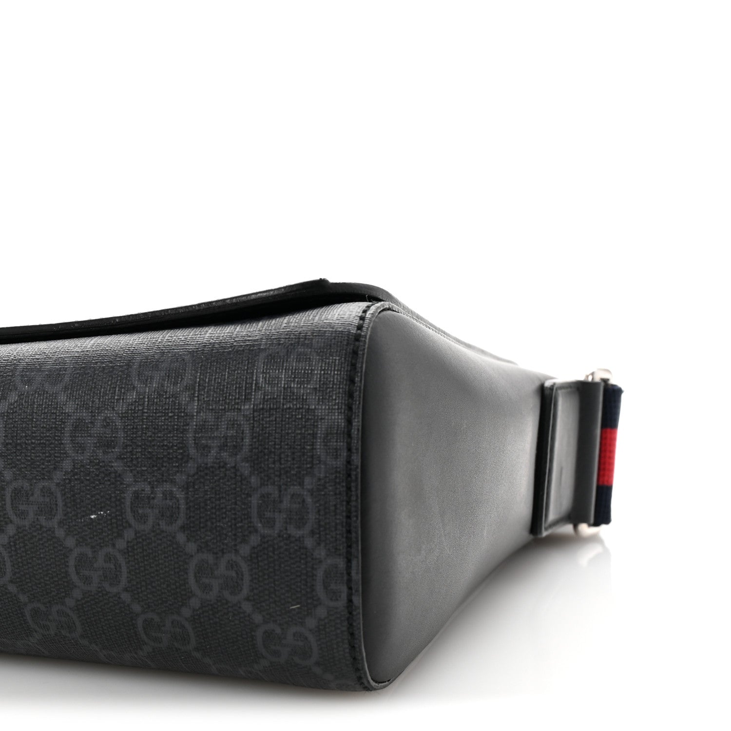 Gucci GG Supreme Monogram Night Courrier Flap Messenger Black Multicolor 10 of 10