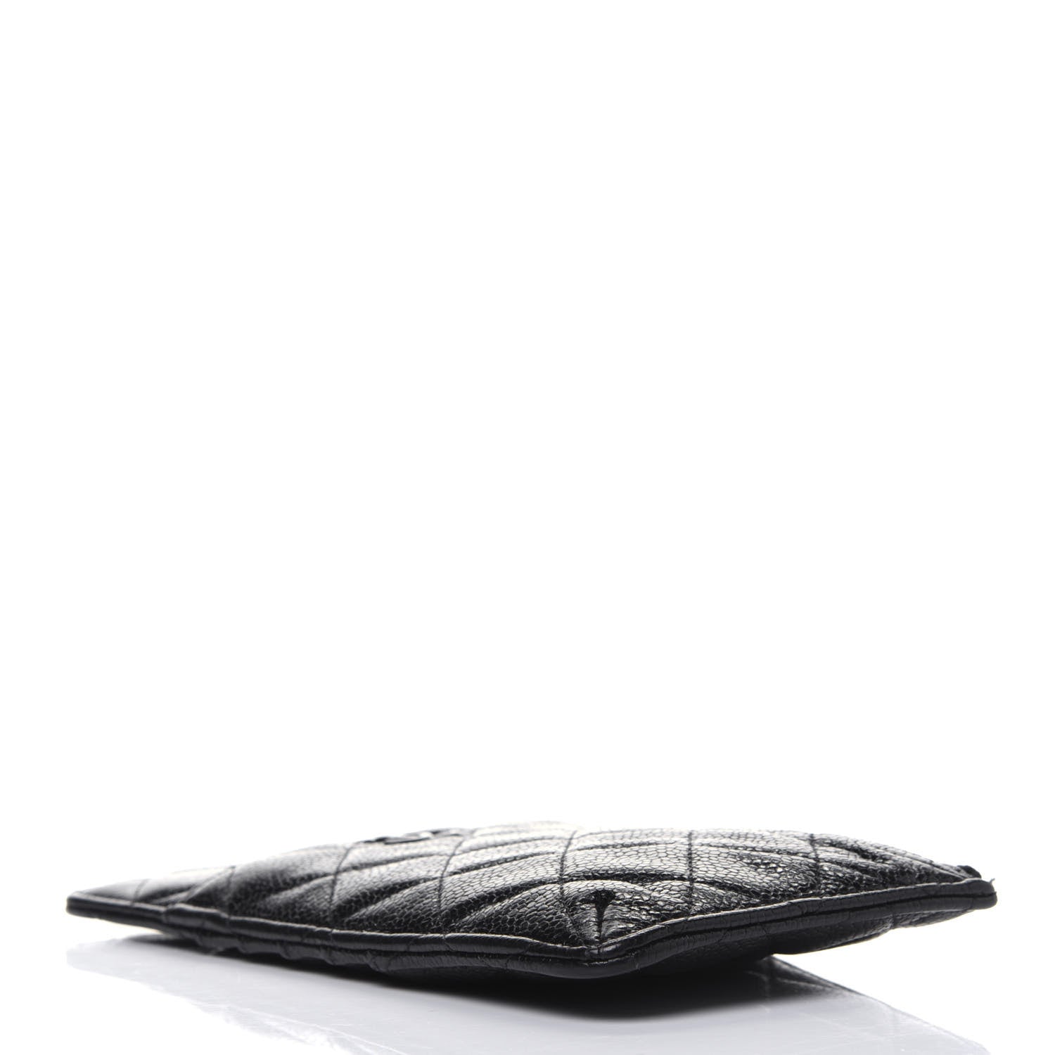 Chanel Caviar Quilted Classic Flat Wallet Pouch So Black 4 of 15