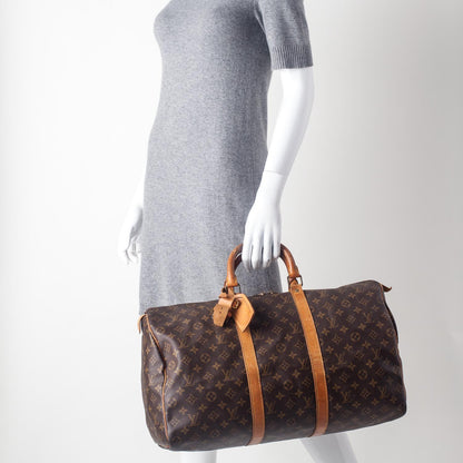 Louis Vuitton Monogram Keepall 50 2 of 9