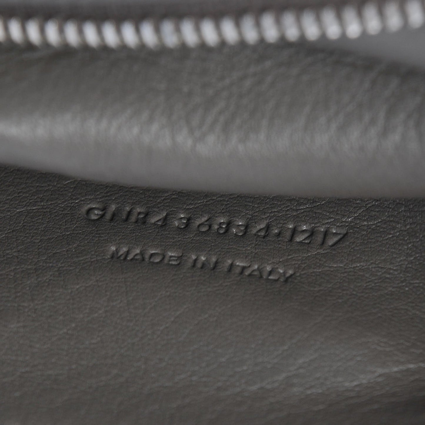 Smooth Calfskin Crocodile Embossed Baby Monogram Downtown Cabas Earth