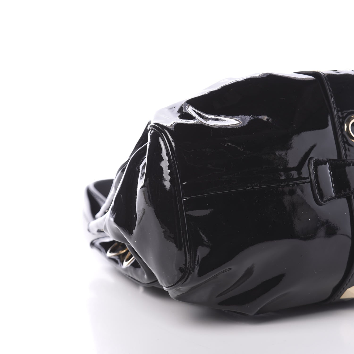 Jimmy Choo Patent Studded Ramona Black 8 of 9