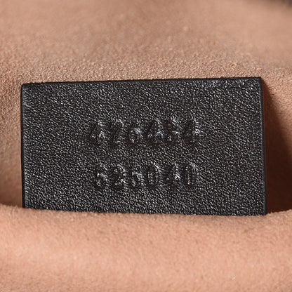 Gucci Calfskin Matelasse GG Marmont Belt Bag 85 34 Black 7 of 11