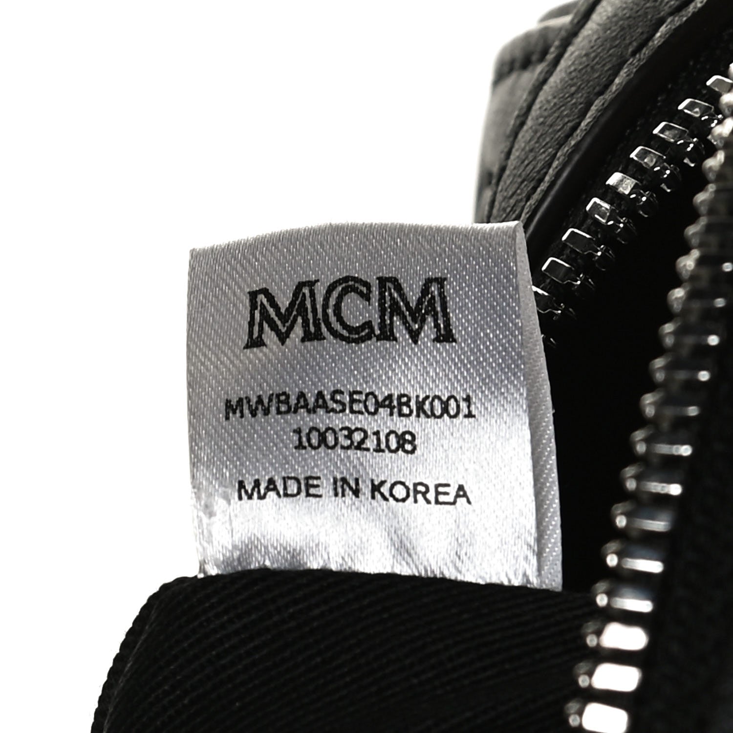 MCM Calfskin Ottomar Monogram Essential Boston Bag Black 7 of 13