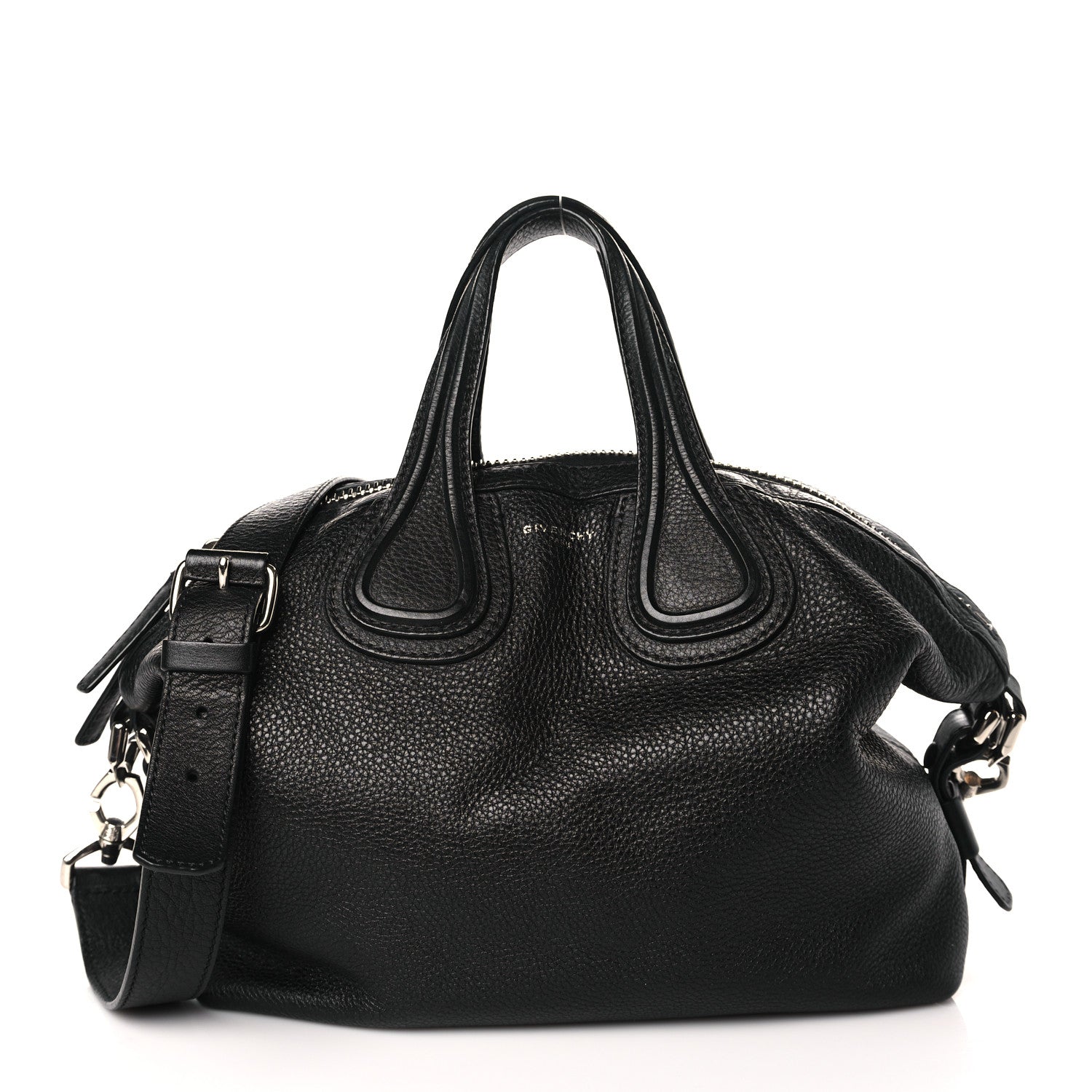 Givenchy Pebbled Calfskin Small Nightingale Black 1 of 9