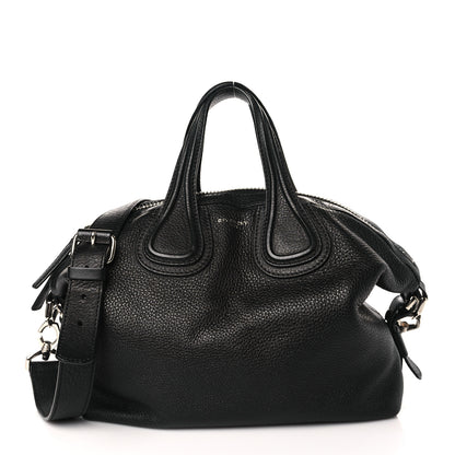 Givenchy Pebbled Calfskin Small Nightingale Black 1 of 9