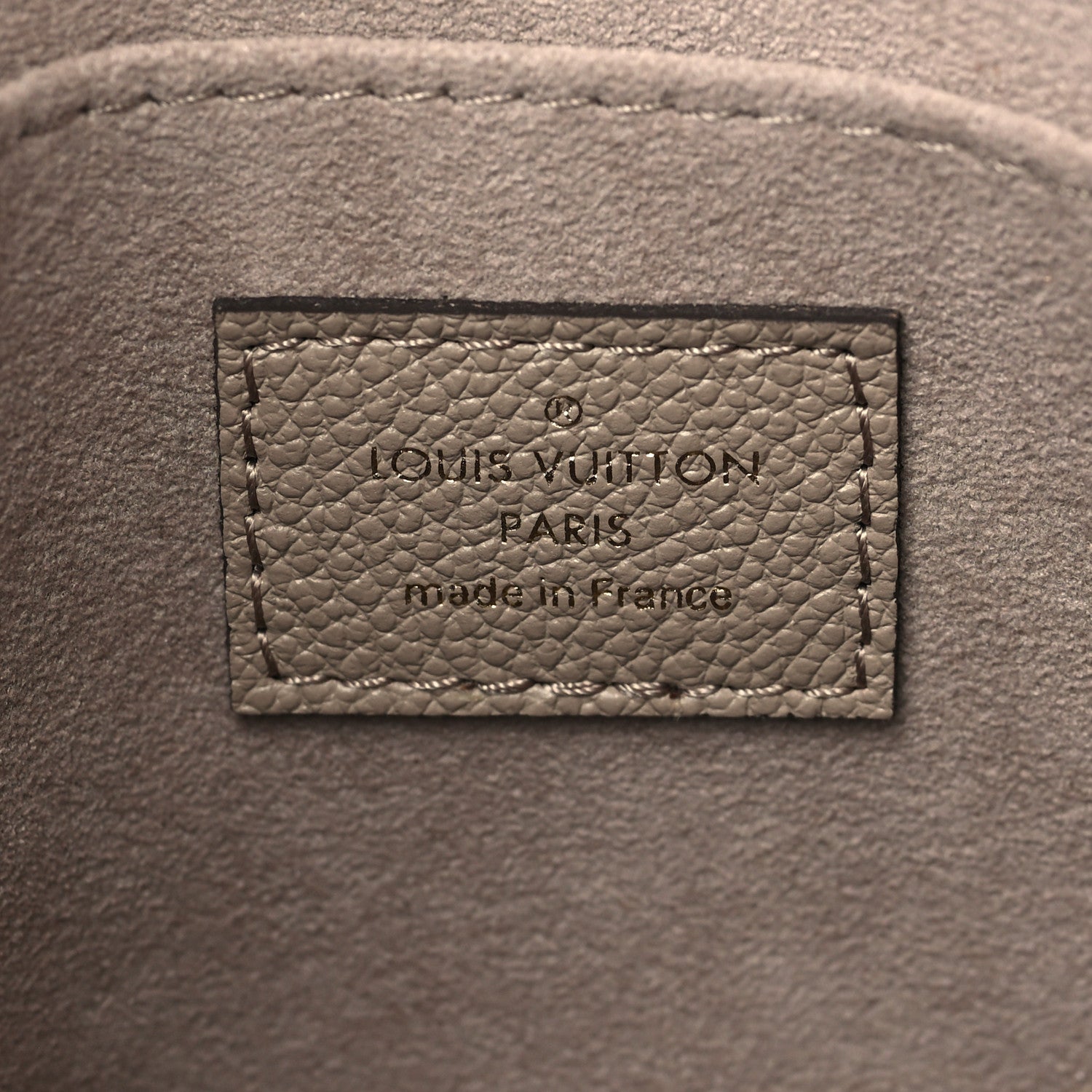 Louis Vuitton Empreinte Monogram Giant Madeleine MM Dove Grey Beige 6 of 8