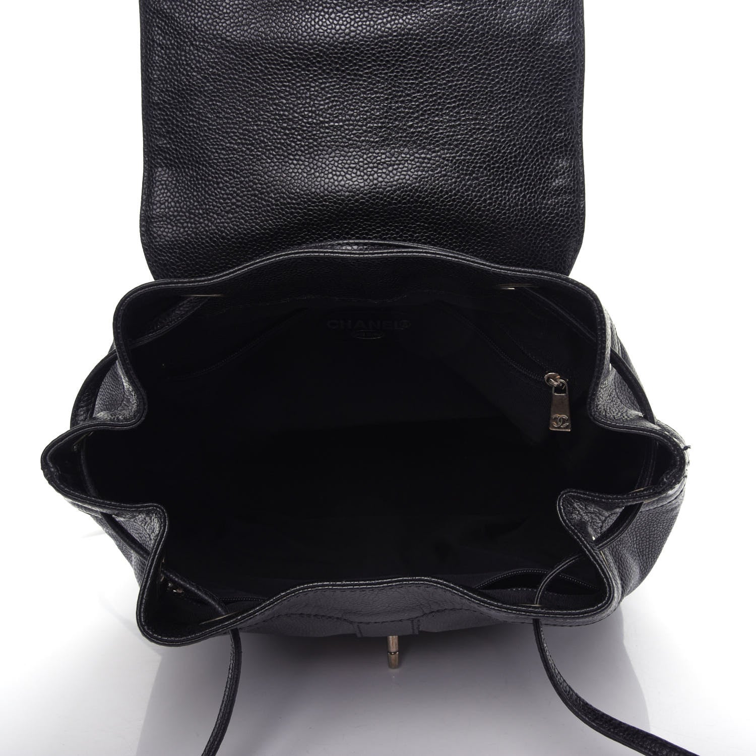 Chanel Caviar CC Backpack Black 4 of 8