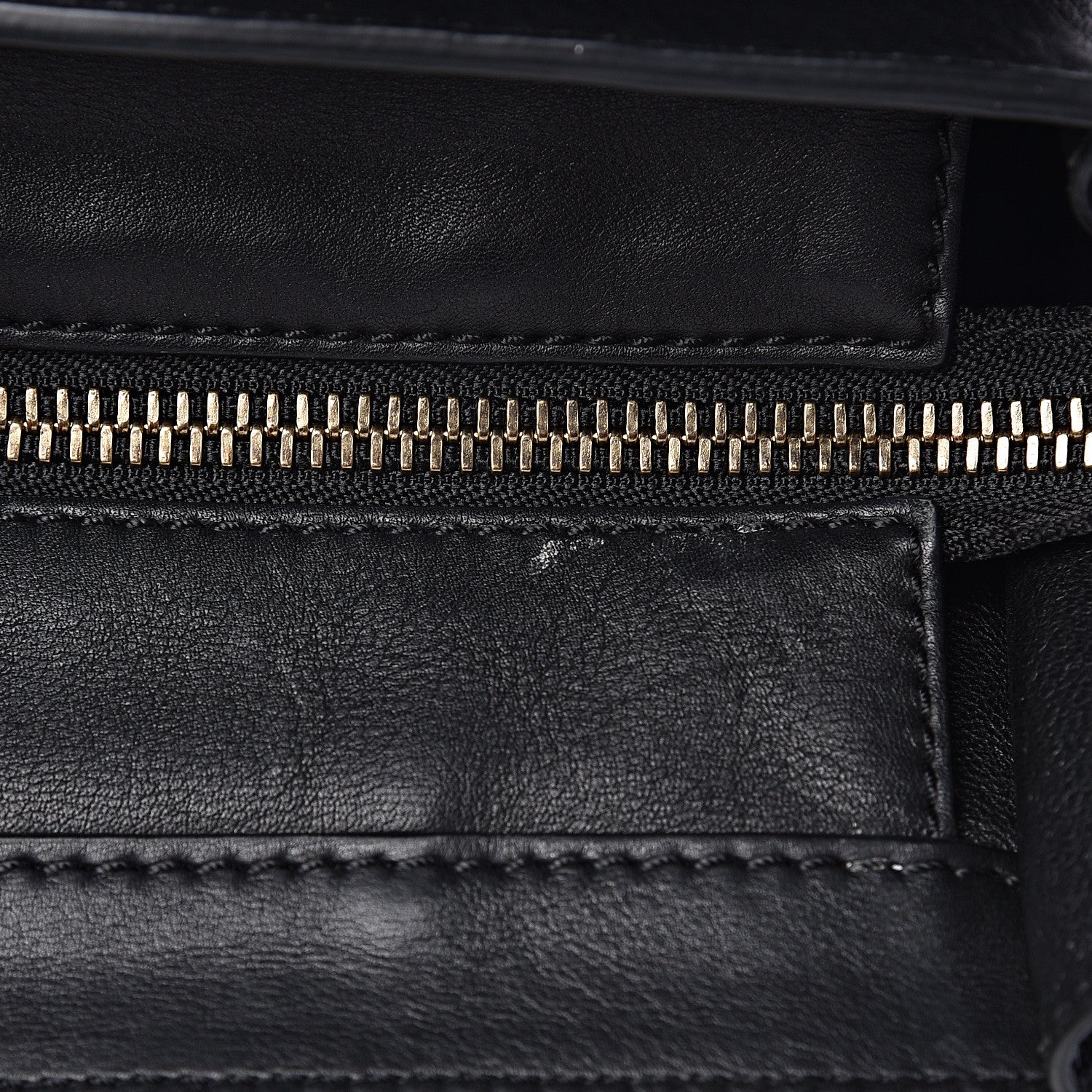 Celine Smooth Calfskin Mini Luggage Black 16 of 25