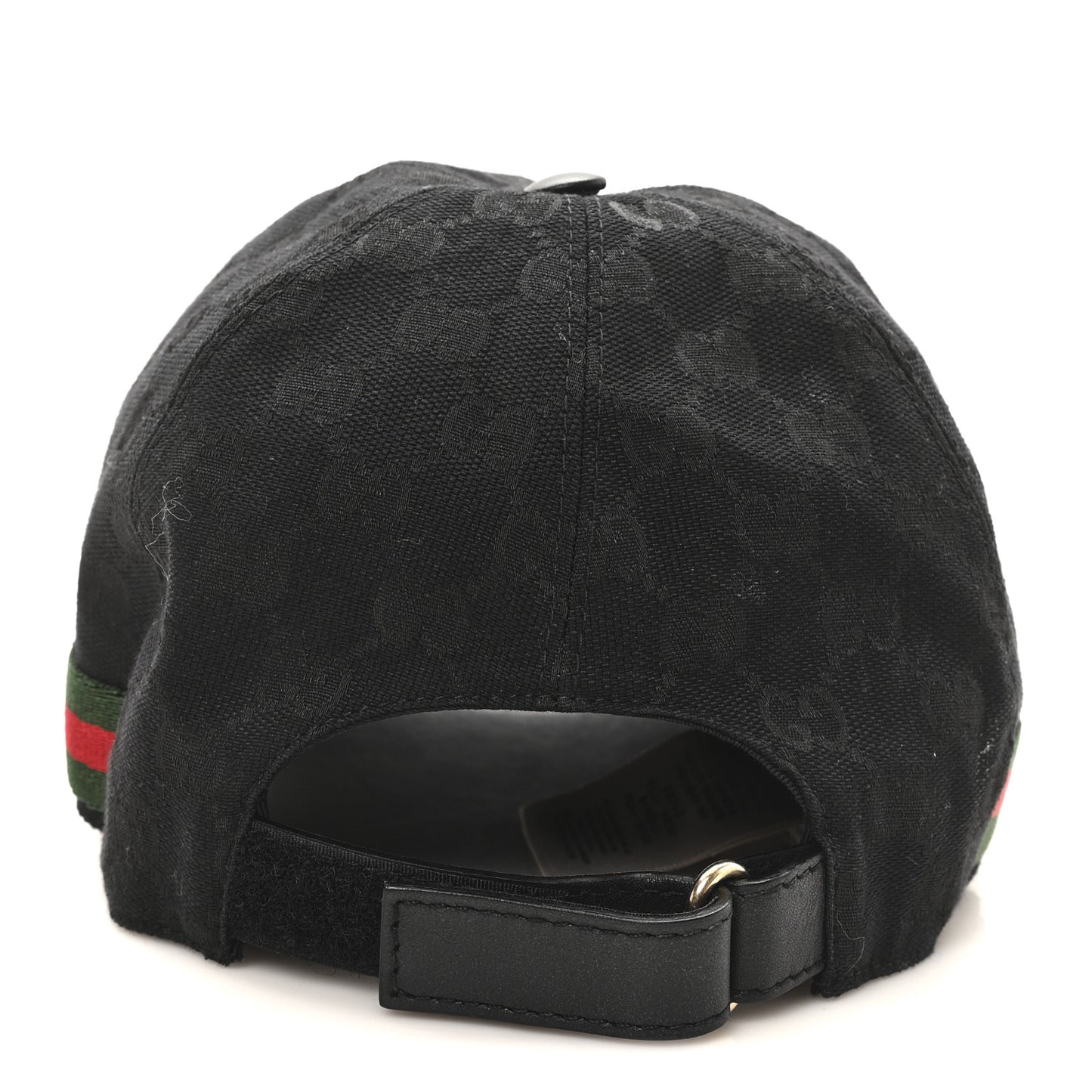Monogram Web Baseball Hat XL Black