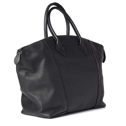Louis Vuitton Veau Cachemire Soft Lockit MM Black 3 of 16