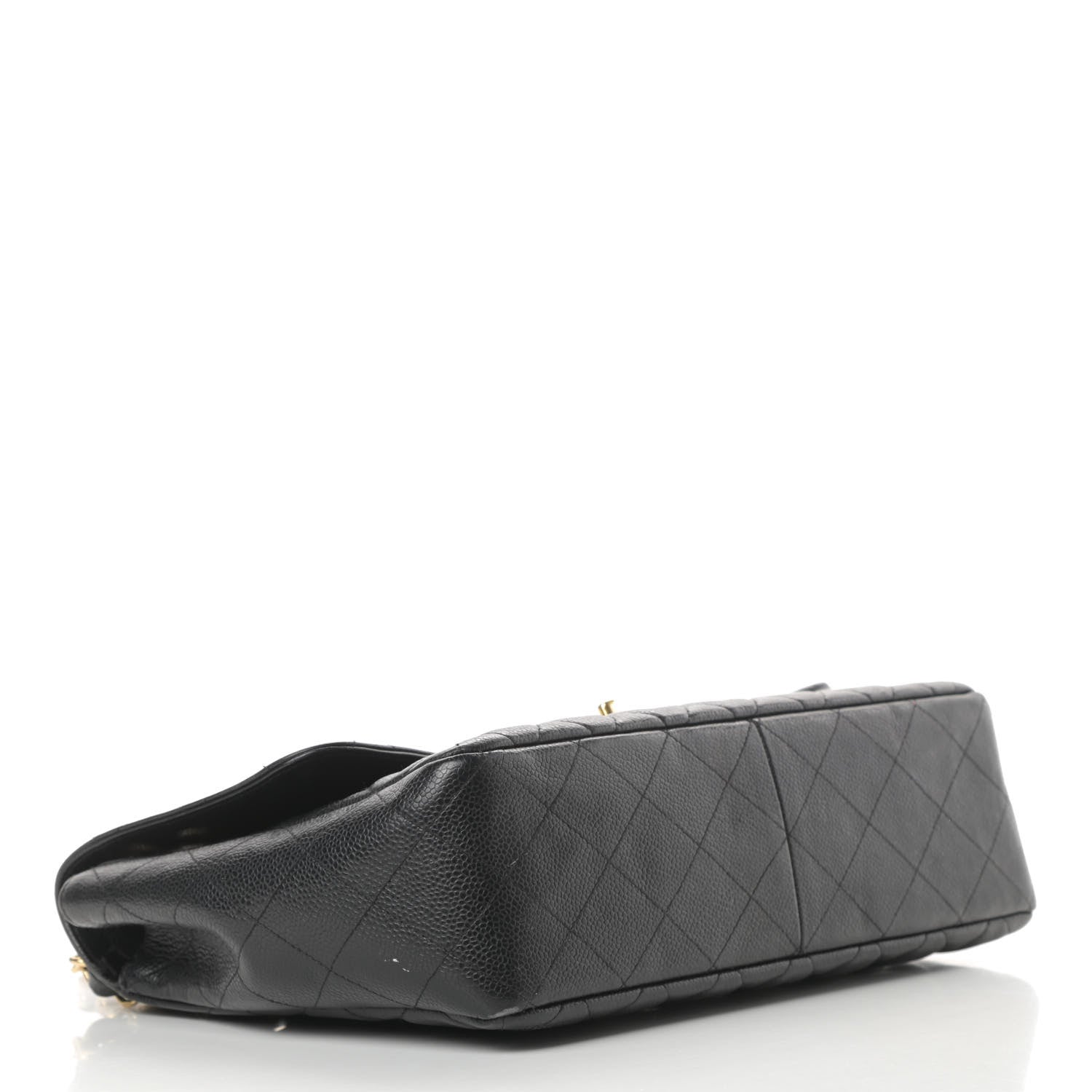 Chanel Caviar Quilted Jumbo Single Flap Black 4 of 17