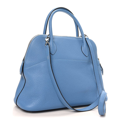 Hermes Taurillon Clemence Bolide 31 Bleu Paradis 3 of 10