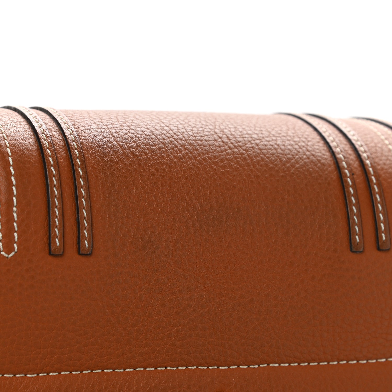 Chloe Raffia Calfskin Marcie Basket Tan 12 of 12