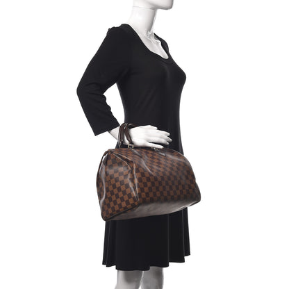 Louis Vuitton Damier Ebene Speedy 30 2 of 11