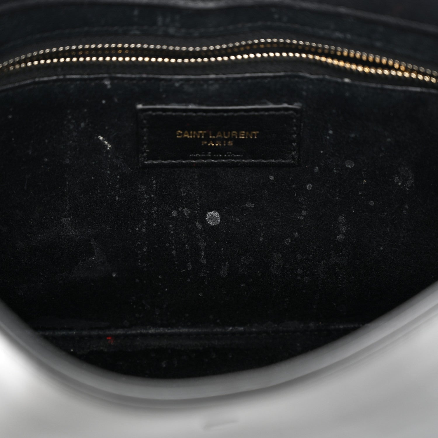 Saint Laurent Patent Le 5 A 7 Hobo Black 11 of 12