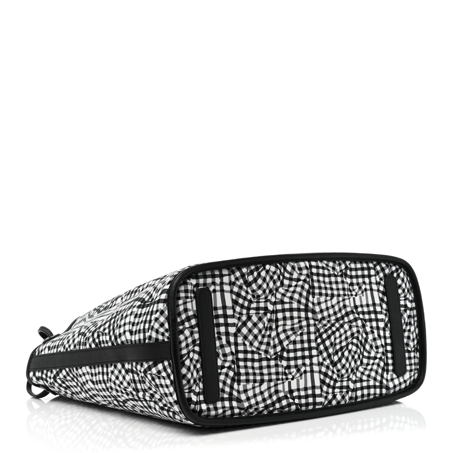 MCM Visetos Medium Liz Reversible Shopper Tote Black 7 of 12