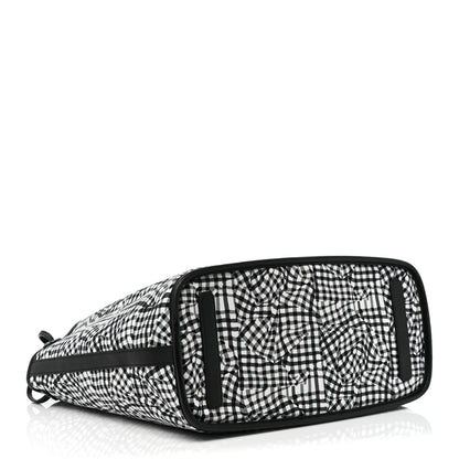 MCM Visetos Medium Liz Reversible Shopper Tote Black 7 of 12
