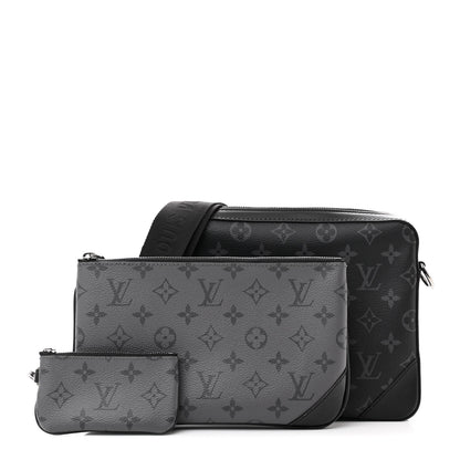 Louis Vuitton Reverse Monogram Eclipse Trio Messenger 3 of 12