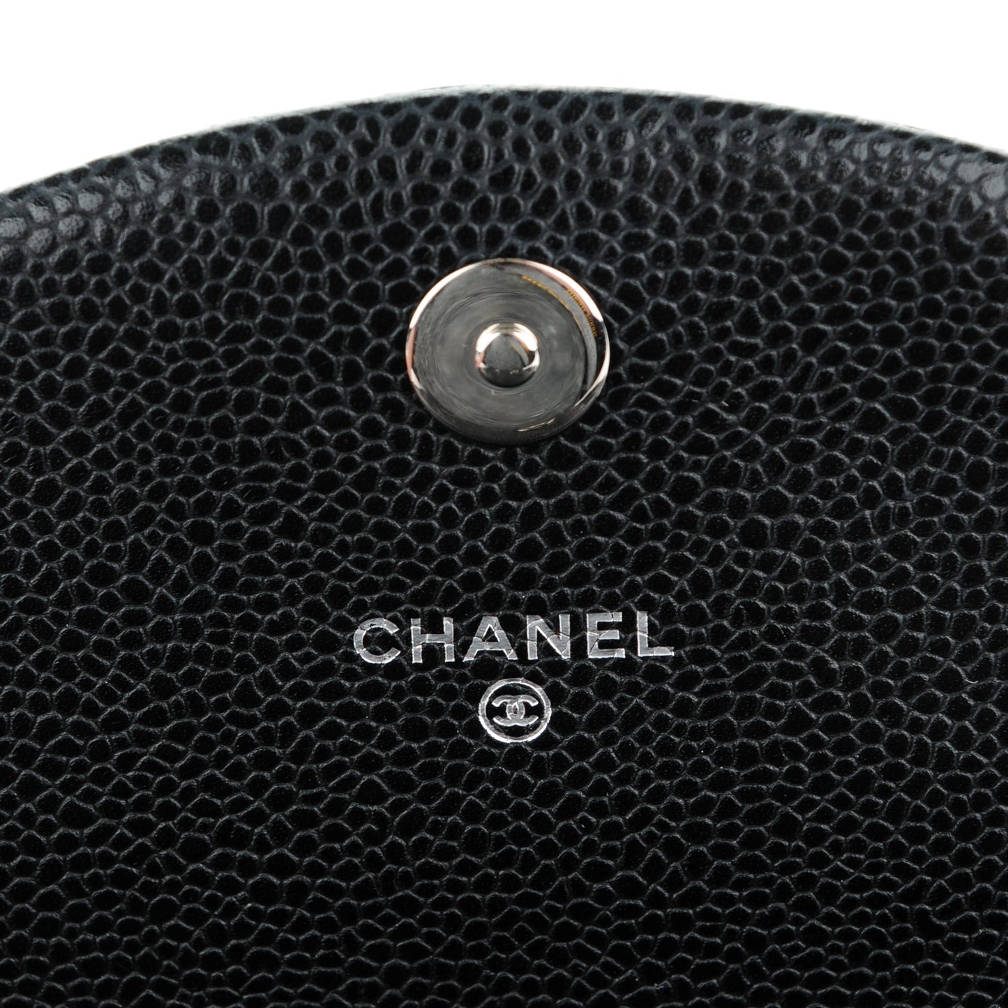 Caviar Half Moon Wallet On Chain WOC Black