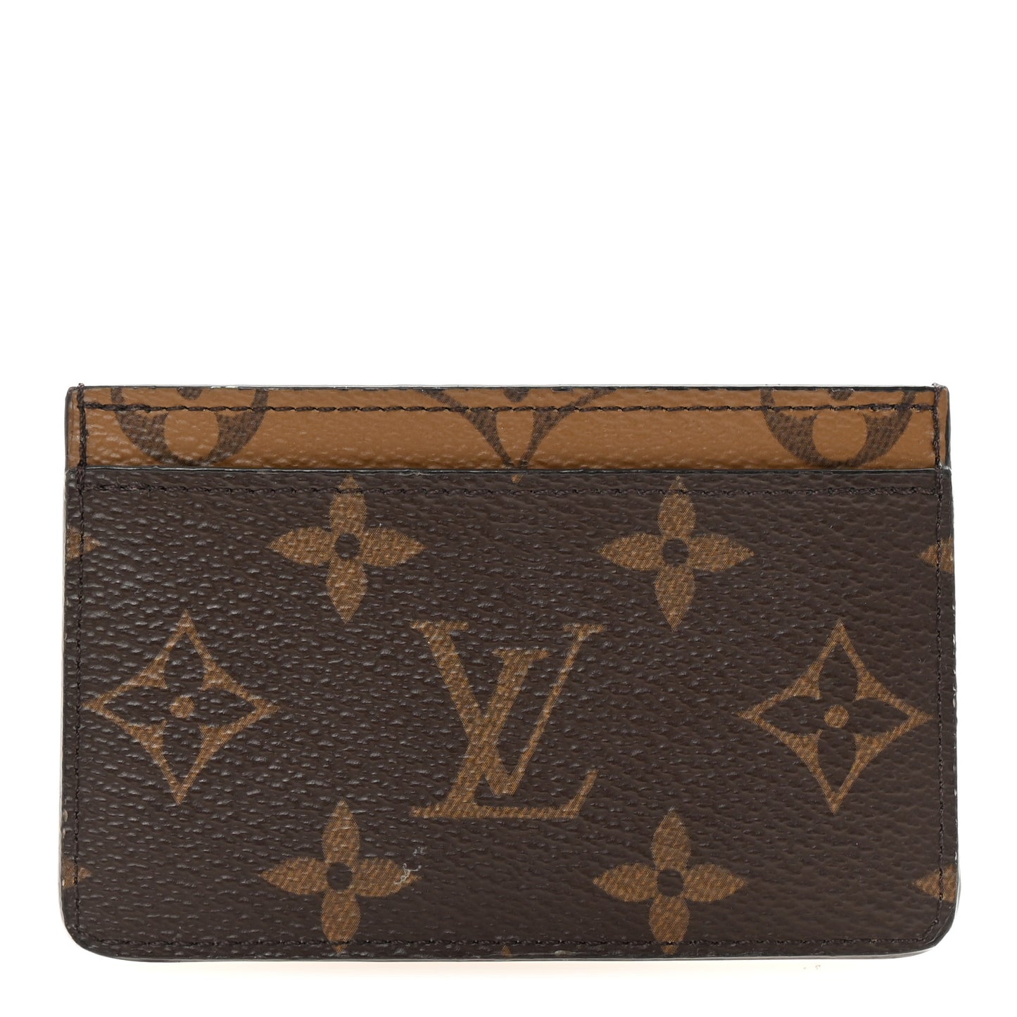 Reverse Monogram Card Holder