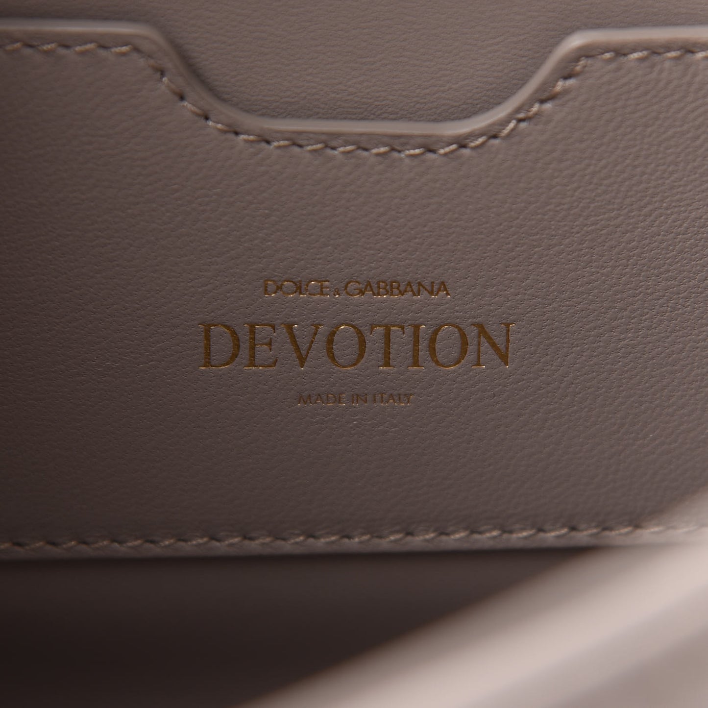 Nappa Quilted Large Devotion Bag Grey