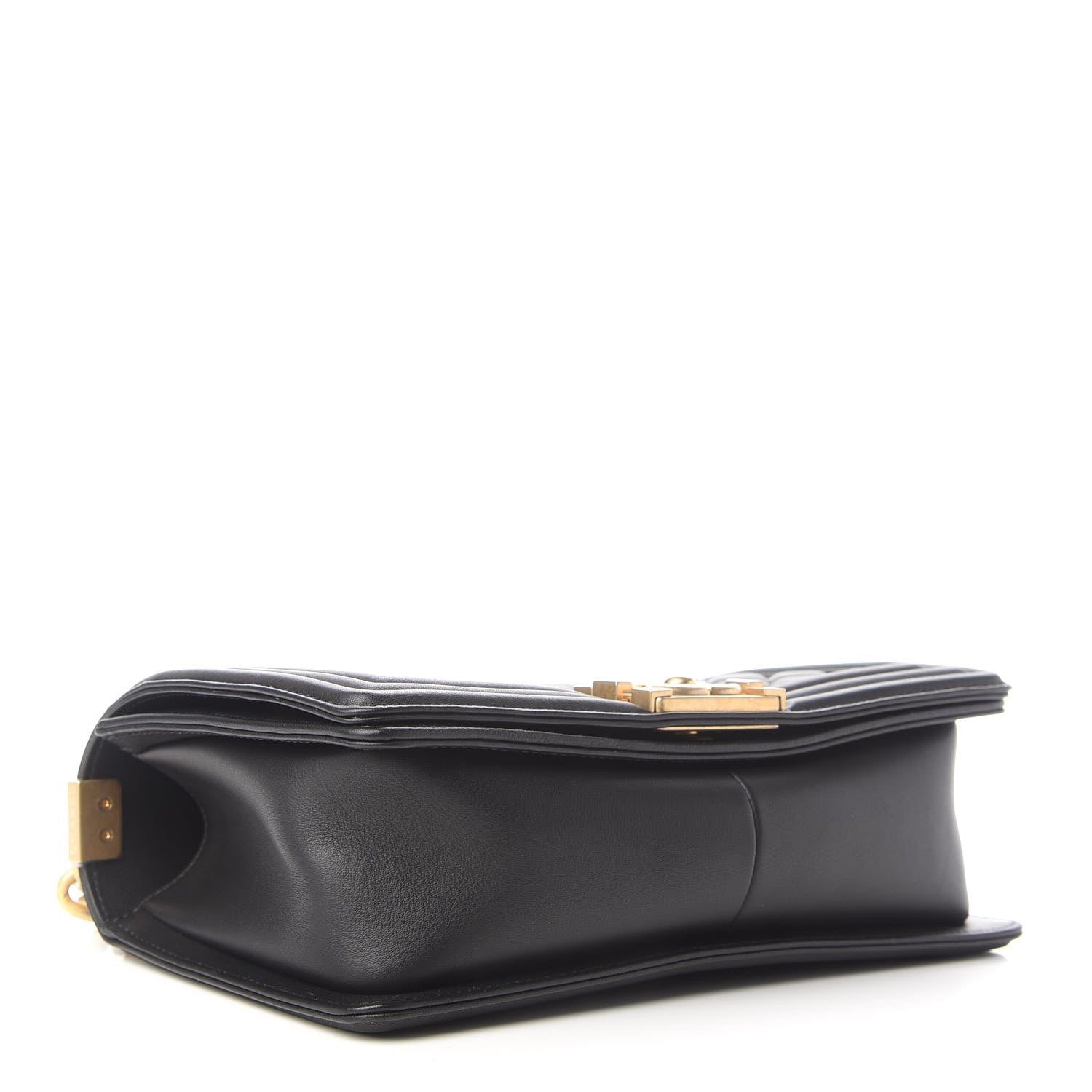 Chanel Lambskin Quilted Medium Boy Flap Black 3 of 8