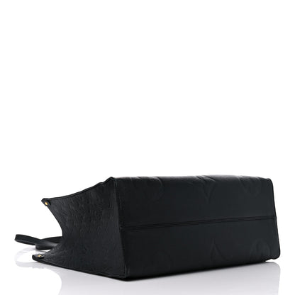 Louis Vuitton Empreinte Monogram Giant Onthego GM Black 4 of 13