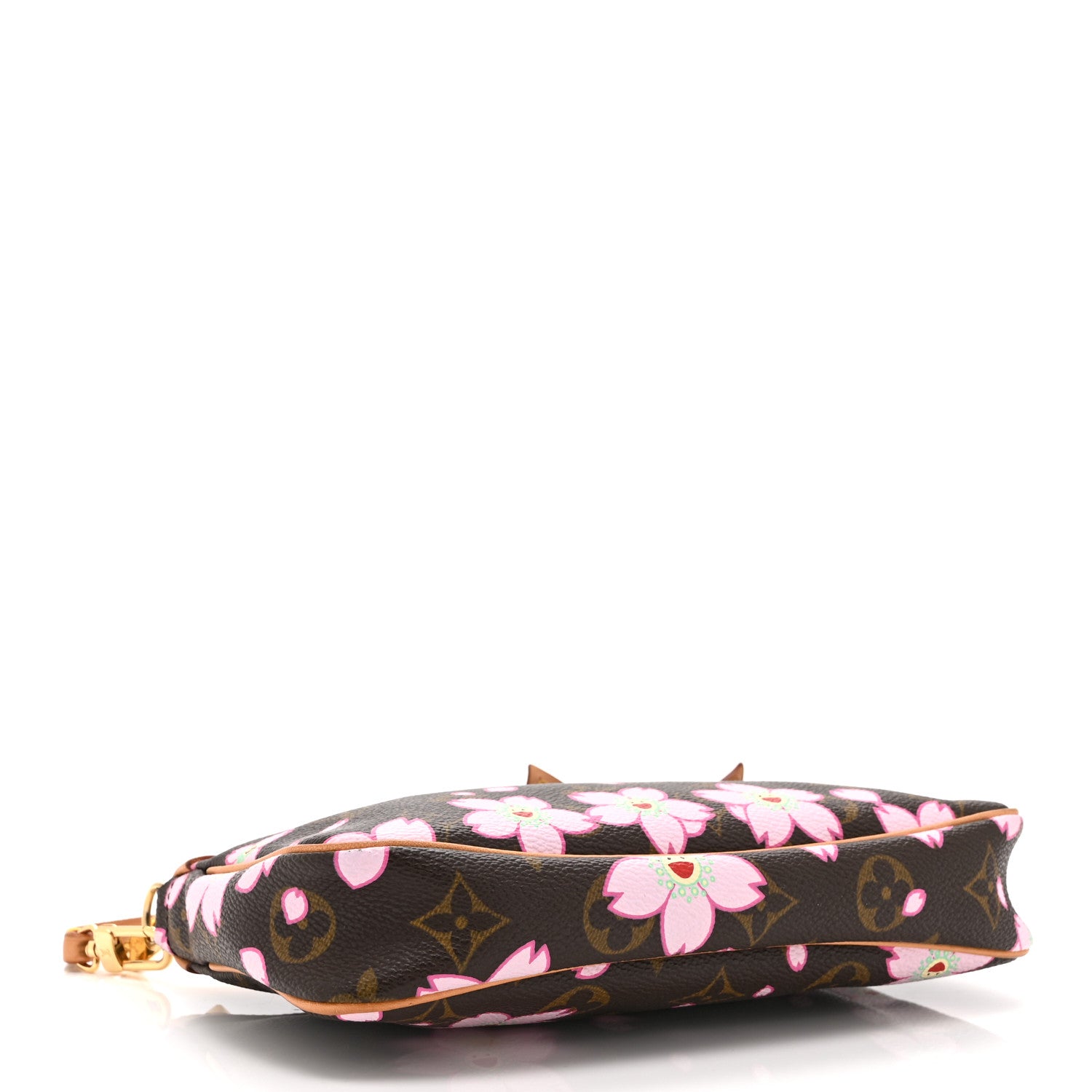 Louis Vuitton Monogram Cherry Blossom Pochette Accessories Brown 4 of 10