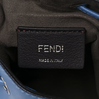 Fendi Vitello Liberty Lucido F is Fendi Mini Mon Tresor Bucket Bag Nebula 6 of 16