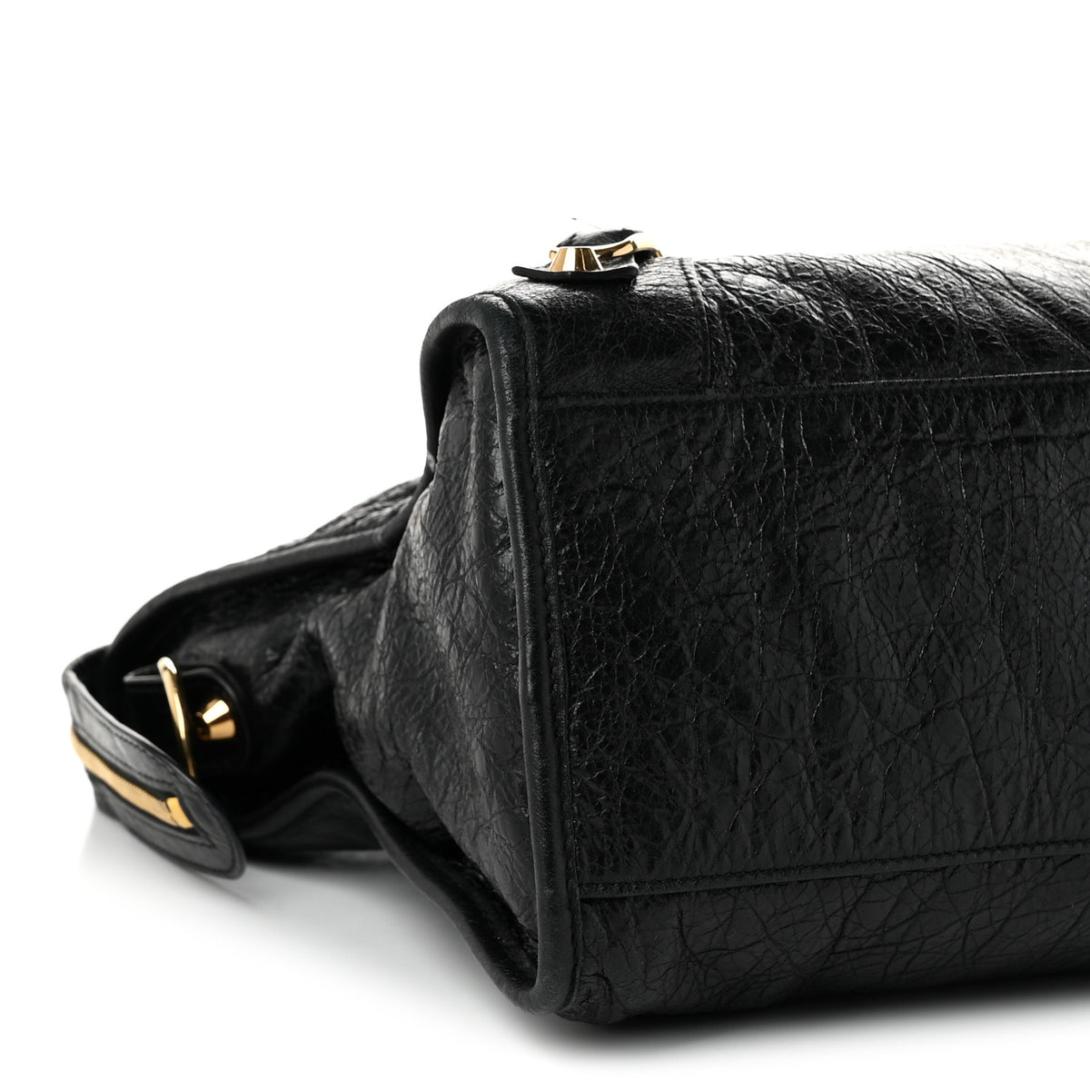 Agneau Classic Gold Hardware City Black