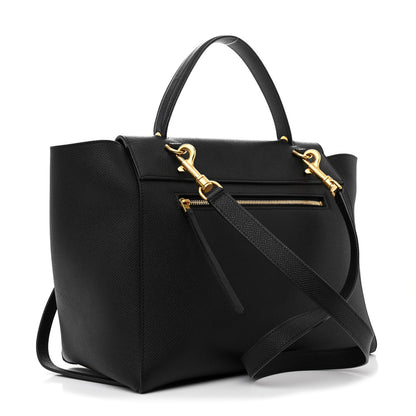 Celine Grained Calfskin Mini Belt Bag Black 3 of 11