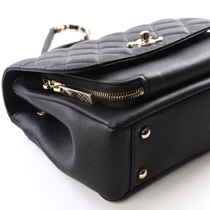 Chanel Caviar Quilted Medium Business Affinity Flap Black 5 of 12