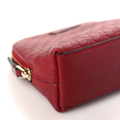 Gucci Microguccissima GG Cosmetic Case Red 8 of 12