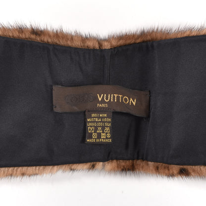Louis Vuitton Monogram Mink Fur Stole 3 of 3