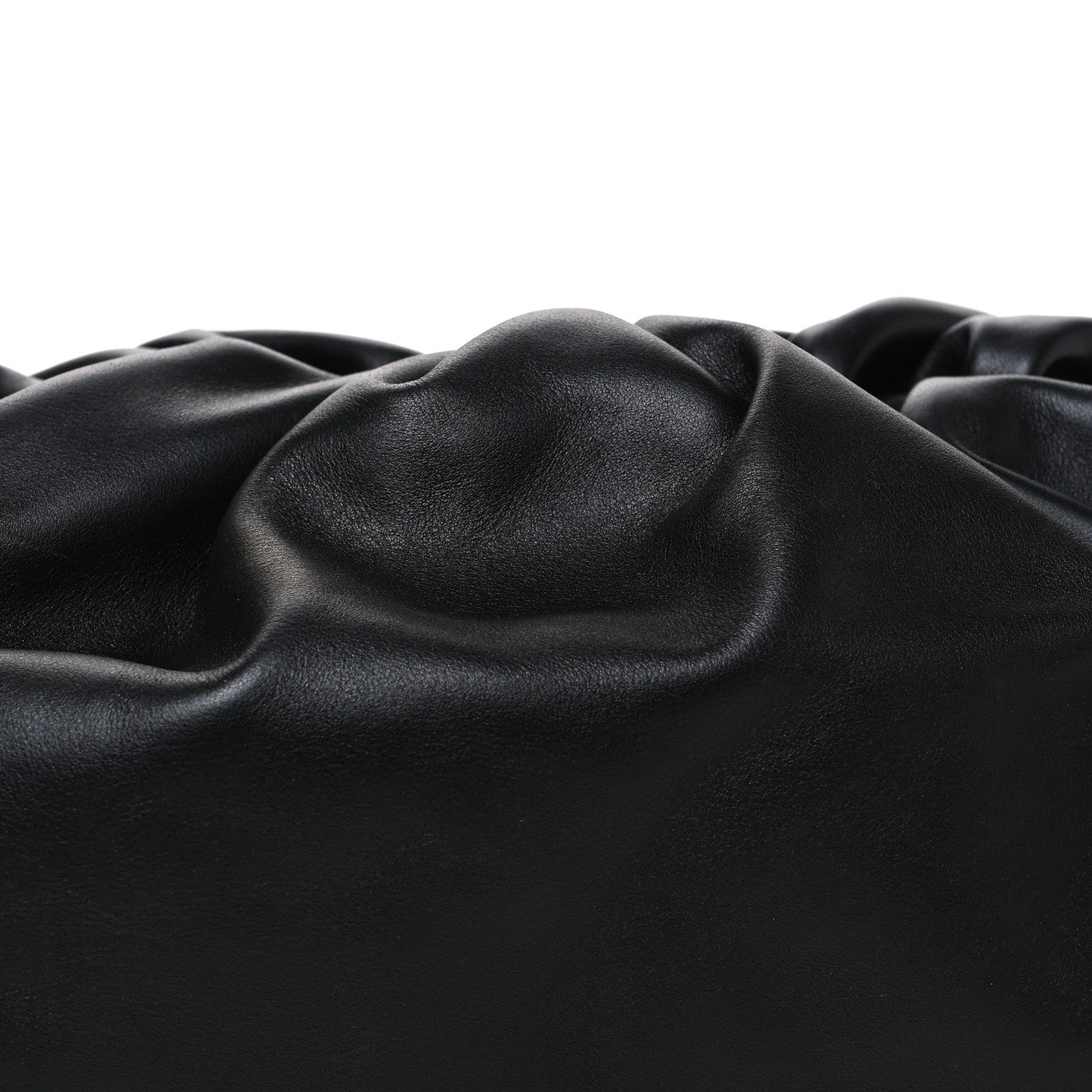 Bottega Veneta Smooth Butter Calf The Pouch Oversized Clutch Black 9 of 11
