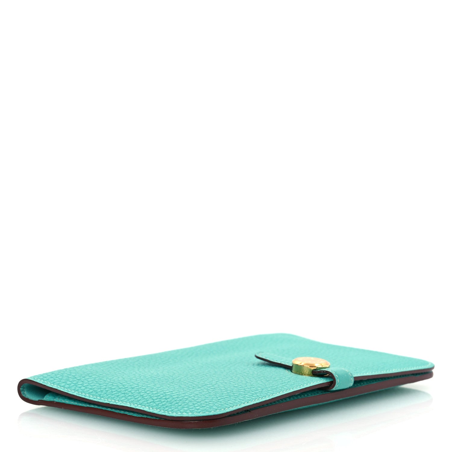 Hermes Togo Dogon Duo Wallet Lagon 5 of 11