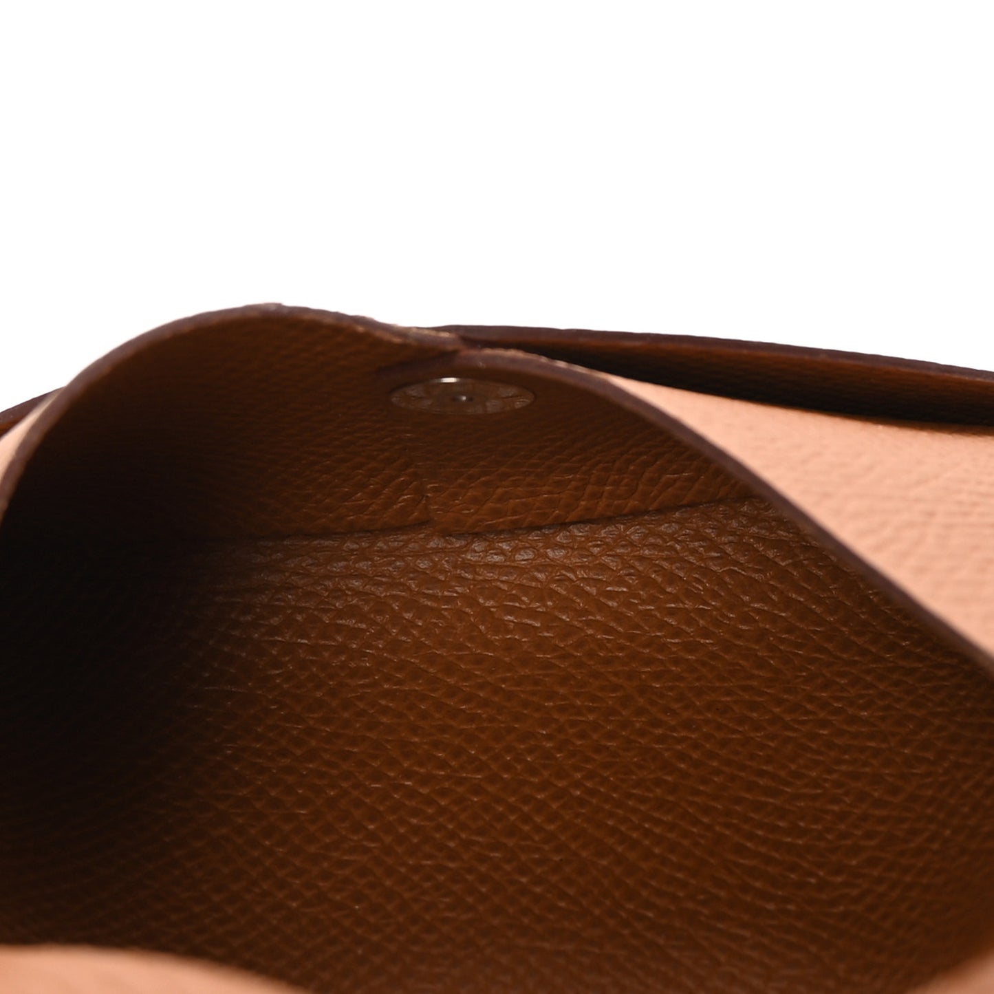 Epsom Calvi Card Case Gold