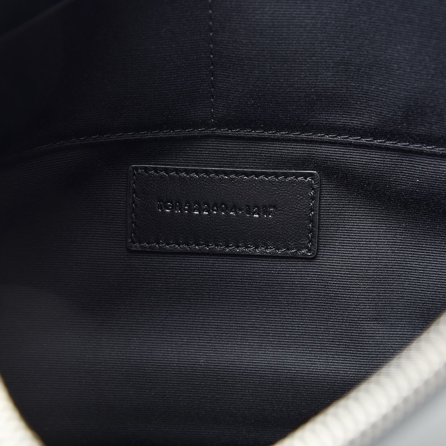 Saint Laurent Calfskin Zipped Clutch Black 7 of 8