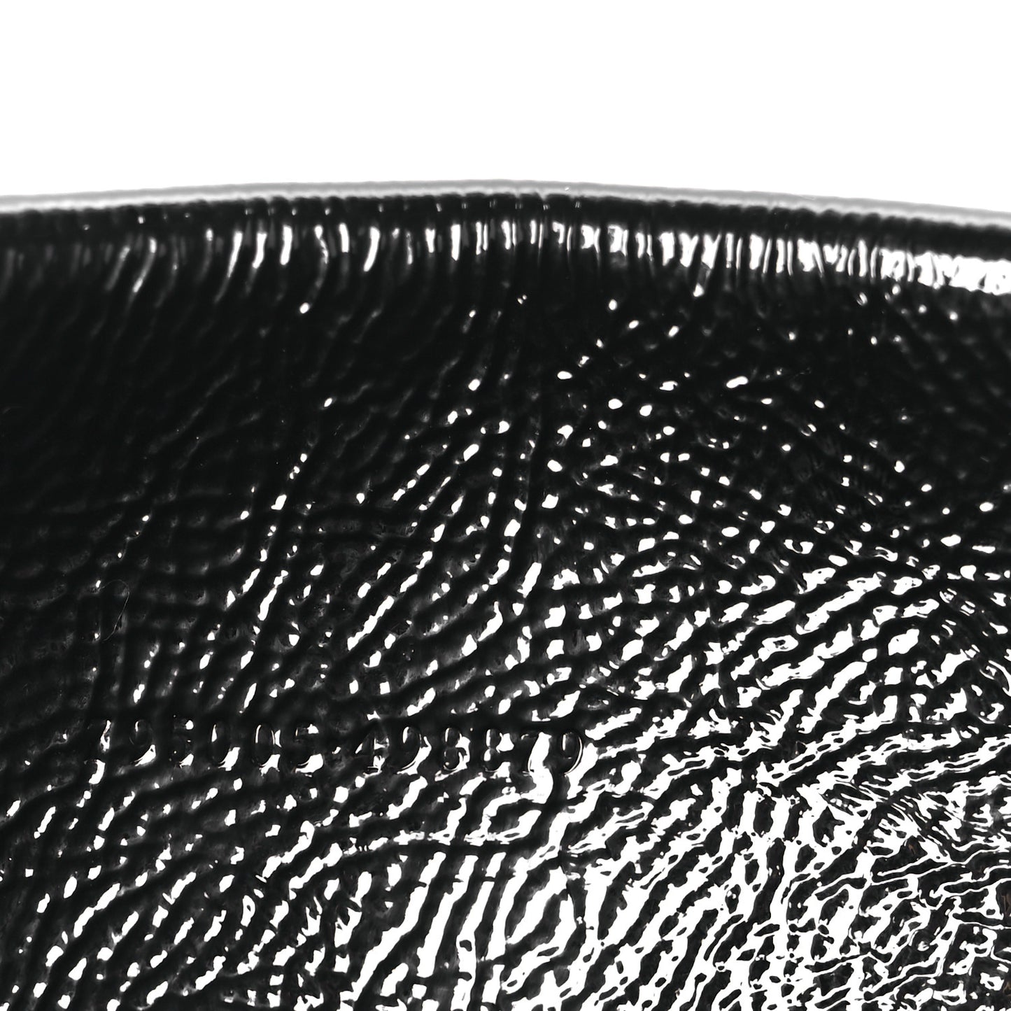 Crinkled Patent Small Dionysus Shoulder Bag Black