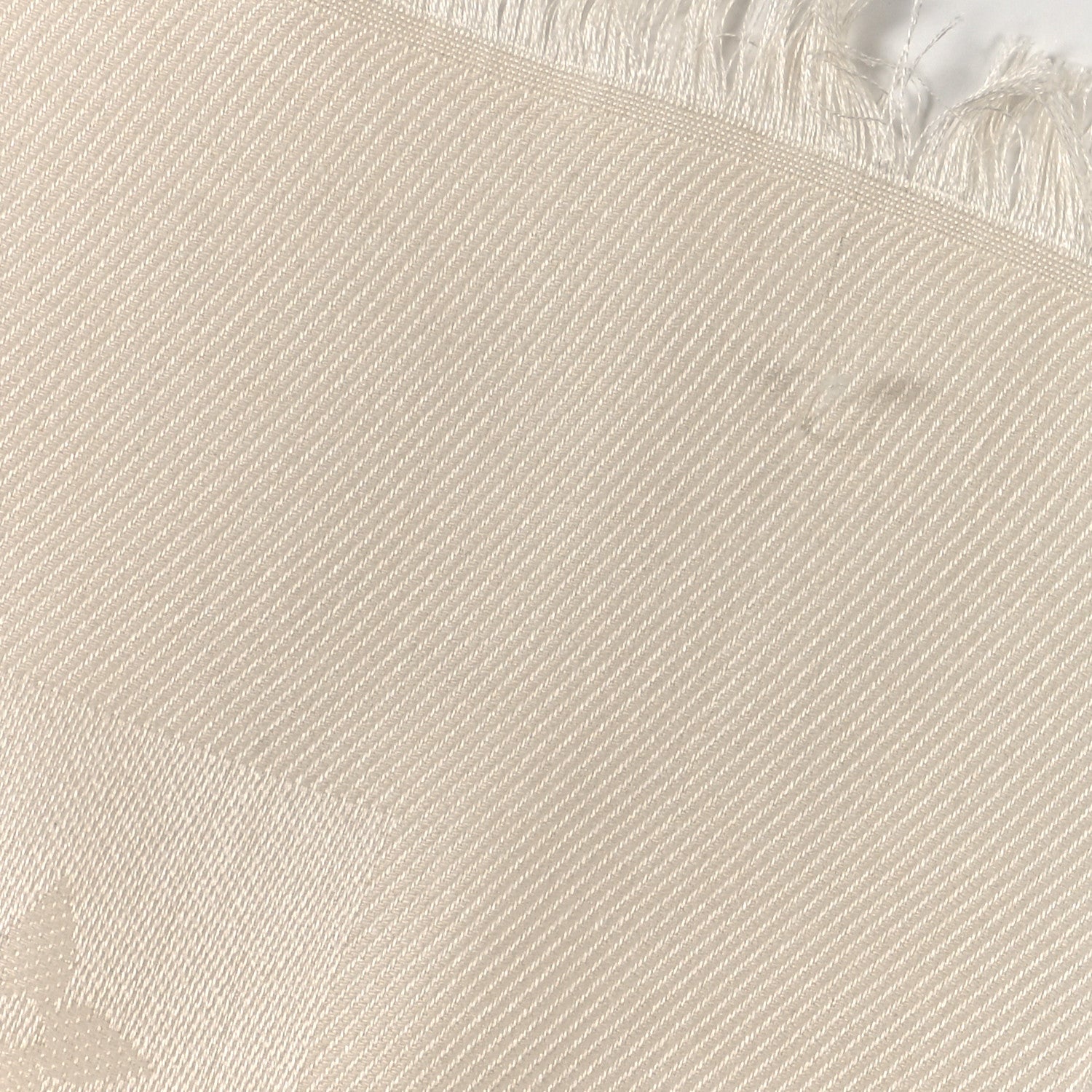 Louis Vuitton Silk Wool Monogram Shine Shawl White 5 of 6