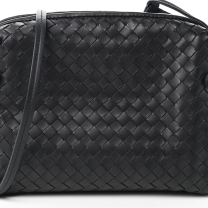 Bottega Veneta Nappa Intrecciato Nodini Crossbody Messenger Black 7 of 9