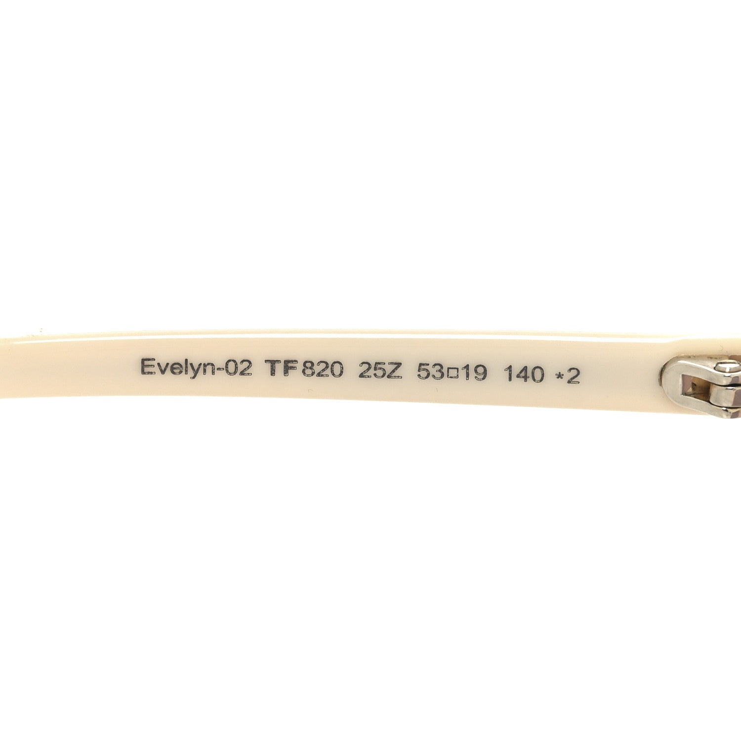 Tom Ford Evelyn-02 TF820 Cat Eye Sunglasses White 5 of 7