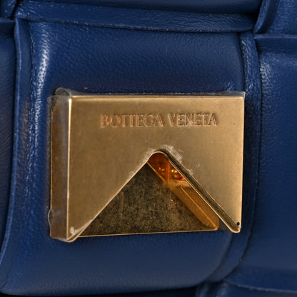 Bottega Veneta Nappa Maxi Intreccio Padded Cassette Crossbody Bag Deep Blue 9 of 12