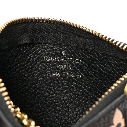 Louis Vuitton Empreinte Monogram Giant Key Pouch Black Beige 6 of 7